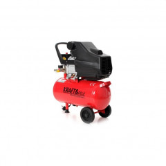 Gaisa kompresors 24L, 230V + 8 elementu komplekts dāvanā no Kraft&dele (KD400 + KD413)