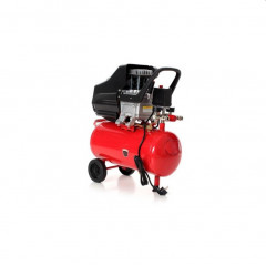 Gaisa kompresors 24L, 230V + 8 elementu komplekts dāvanā no Kraft&dele (KD400 + KD413)