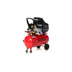 Gaisa kompresors 24L, 230V + 8 elementu komplekts dāvanā no Kraft&dele (KD400 + KD413)