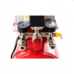 Gaisa kompresors 24L, 230V + 8 elementu komplekts dāvanā no Kraft&dele (KD400 + KD413)