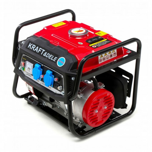 Benzīna ģenerators 12 / 230V 1500W KD146 KRAFT & DELE