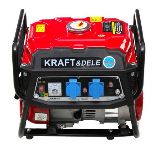 Benzīna ģenerators 12 / 230V 1500W KD146 KRAFT & DELE