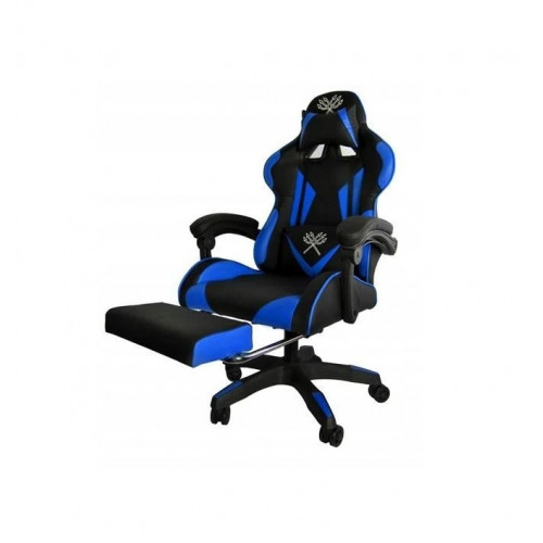 Spēļu Krēsls ar kāju balstu, zils no Dunmoon (00008978)