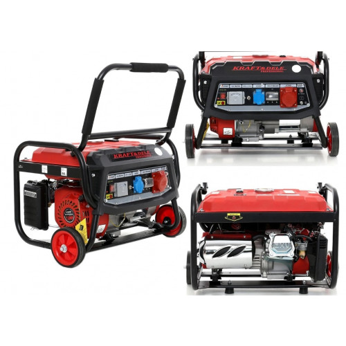 Генератор 380/230/12V, 3000W от Kraft&Dele (KD139)