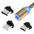 Magnētiskais kabelis USB 3in1 (AD27/HE5/HE2646/HN1453)