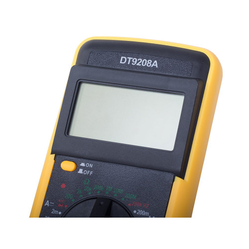 Multimetrs ar LCD displeju un temperatūras sensoru (11032)