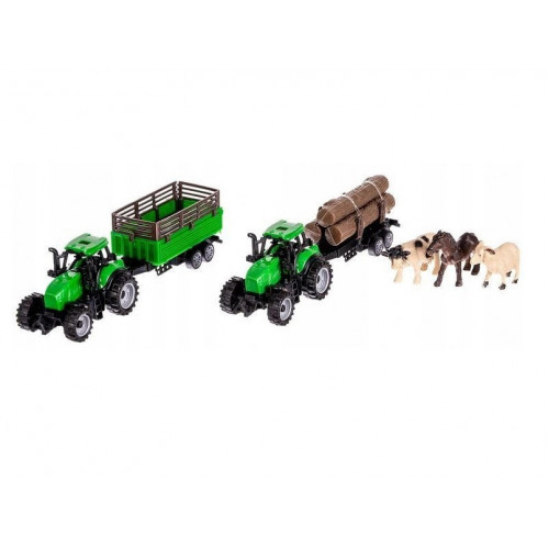 Lauku saimniecība ar dzīvniekiem + 2 traktori (00011465)