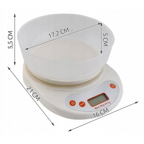 Virtuves svari ar bļodu 5 kg (00000234)