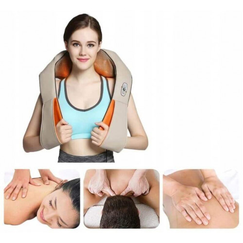 Shiatsu Relax masažieris kaklam un visam ķermenim (GT18, ASK801, ZL 3189, G165)
