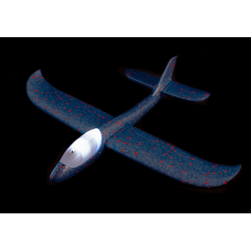 Lidmašīna / planieris ar LED gaismu 47x49cm (HN0831 vai AG667A)