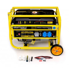 Бензиновый генератор 3800W 12V/230V от Kraft&dele (KD125)