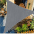 Blīva, trīstūra dārza saules bura / saulessargs 4x4x4m (00010184)