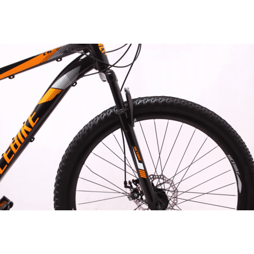 Kalnu velosipēds Nicebike MTB C6 Black&Orange (ETM 101-BO)
