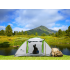 Tūristu telts 2-4 personām, Montana 200/200/110cm (00010120)
