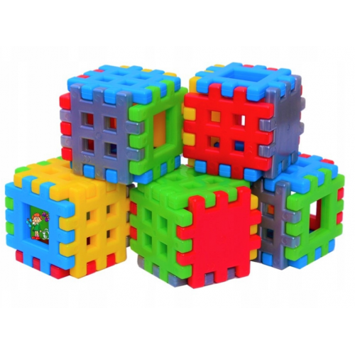 Celtniecības bloki bērniem waffle (00020288)