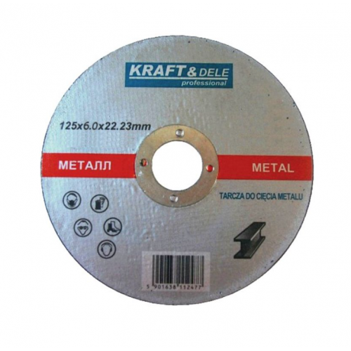 Griešanas disks metālam 125mm (KD1945)