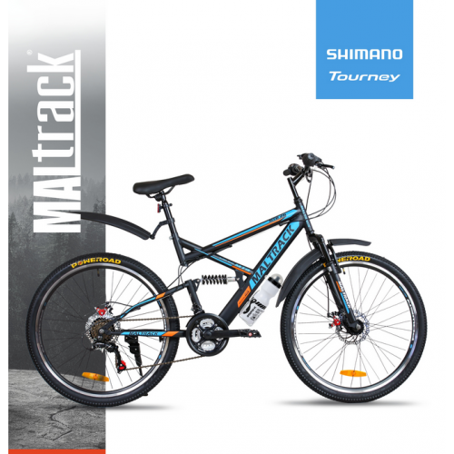Kalnu velosipēds 18" - 26" MTB MalTrack  (107762)