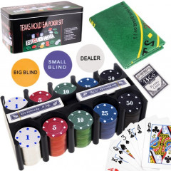 Pokera komplekts (00000600)