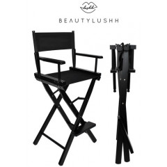 Saliekamais koka grima-vizāžista, kino režisora krēsls	Beautylushh  (00009917)