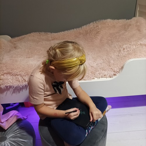 Zīmēšanas planšete 8,5" melna KRUZZEL (22454)