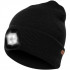 Ziemas cepure ar lukturīti - melna Trizand 22663