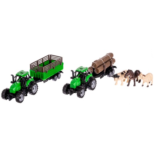 Lauku saimniecība ar dzīvniekiem + 2 saimniecības automašīnas (22404)