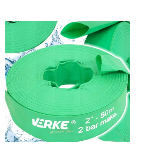 Ūdens šļūtene 2 " x50M 2 bar/11.76kg  Verke (v60136)